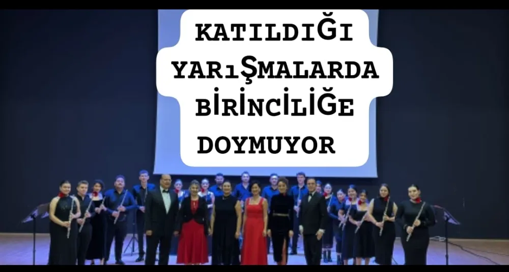 KATILDIĞI YARIŞMALARDA BİRİNCİLİĞE DOYMUYOR 