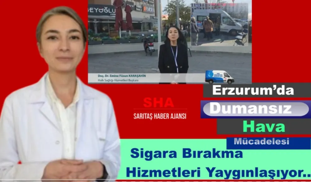 Erzurum’da Dumansız Hava Mücadelesi