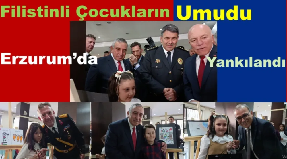 Filistinli Çocukların Umudu Erzurum’da Yankılandı