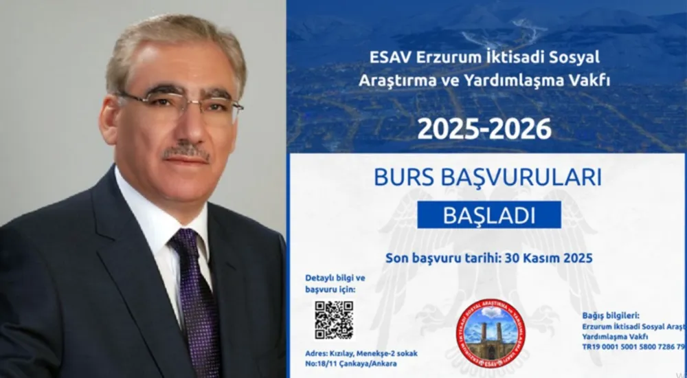 ESAV’dan Erzurumlu Öğrencilere Karşılıksız Burs