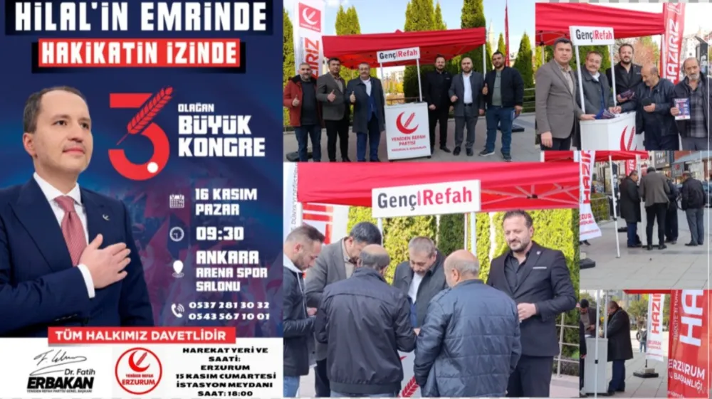 Erzurum’dan Ankara’ya Destek Yolculuğu