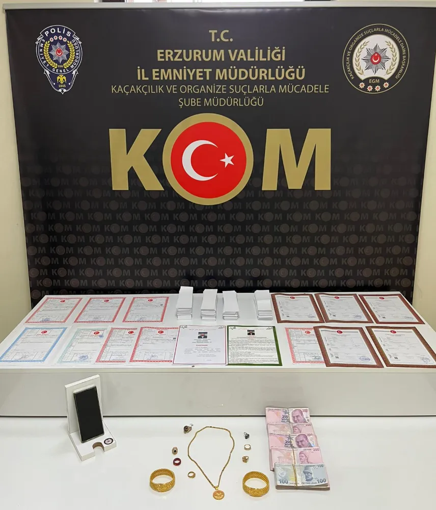 Erzurum’da Nitelikli Dolandırıcılık Operasyonu