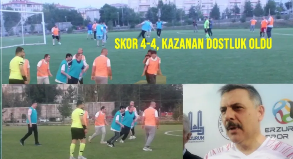 Erzurum’da Özel Gereksinimli Bireylerle Futbol Maçı